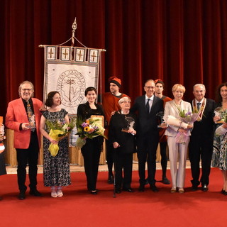 Sanremo: Teatro dell'Opera al Casinò gremito per la consegna dei premi 'San Romolo' (Foto e Video)