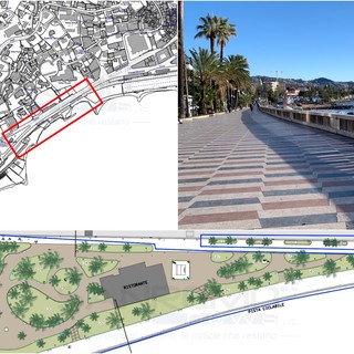 Sanremo: il Comune mette mano alla passeggiata Imperatrice, approvato il progetto di restyling