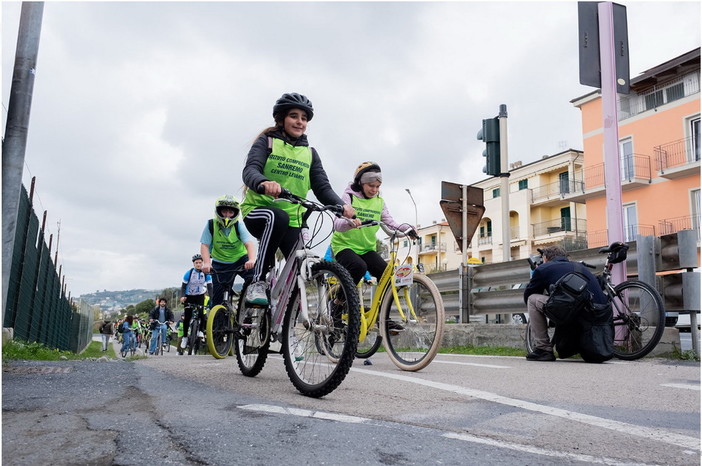 Sport e Natura: ottanta bambini alla pedalata eco-educativa della Milano-Sanremo