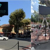 Ventimiglia, comunicazioni istituzionali e promozione di eventi: in città spuntano pannelli luminosi (Foto)