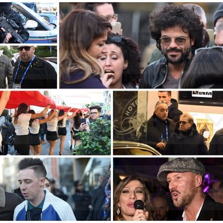 #Sanremo2019: una notte ed una giornata intera al Festival nelle foto di Tonino Bonomo