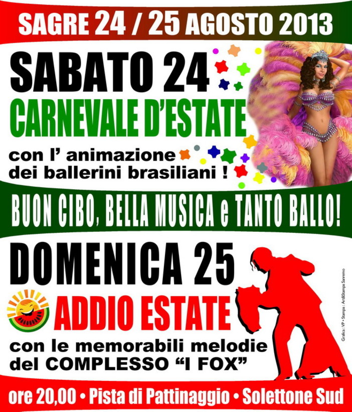 Sabato e domenica prossimi a Vallecrosia due serate di musica e gastronomia con la Pro Loco