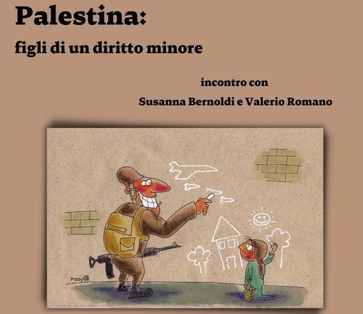 Sanremo: venerdì prossimo un incontro al circolo Acli sul tema 'Palestina: figli di un diritto minore'