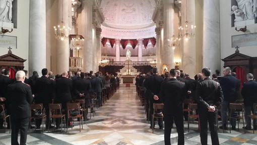 Imperia: celebrata questa mattina nella Basilica di Porto Maurizio la Messa del 'Precetto Pasquale' (Foto)