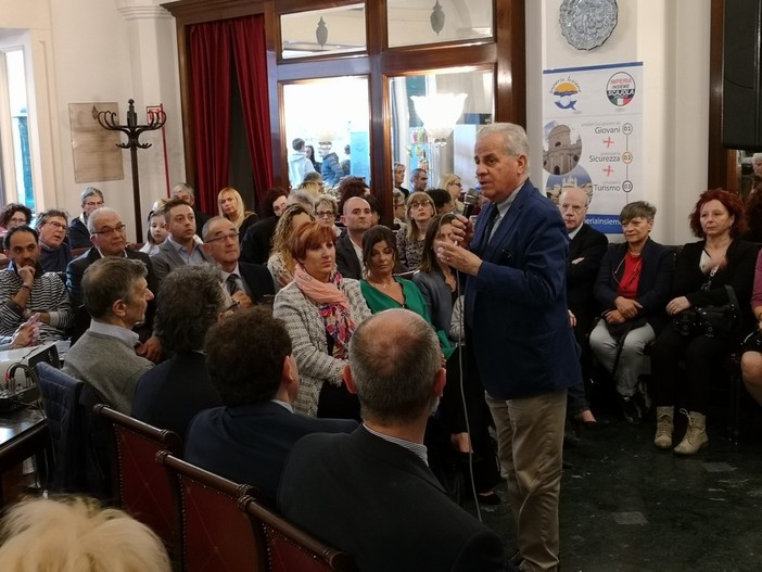 Elezioni: la lista Imperia Insieme per Claudio Scajola sindaco all'attacco di Lanteri sulle visite di Meloni e Salvini