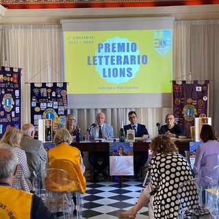 Sanremo: presentato questa mattina a Villa Nobel il 'Premio Letterario Lions', la premiazione a ottobre (Foto e Video)