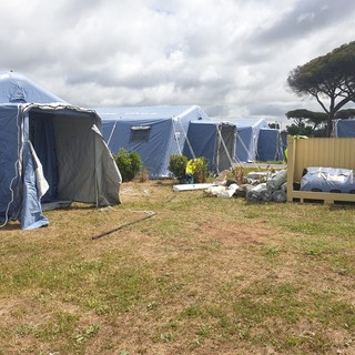 Allerta meteo e motor show, protezione civile di Ventimiglia in prima linea (Foto)