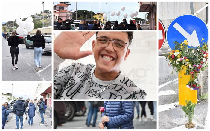 Sanremo: presidio in Valle Armea dopo la morte di 'Tadi' &quot;Vogliamo più sicurezza per i nostri ragazzi&quot; (Foto e Video)
