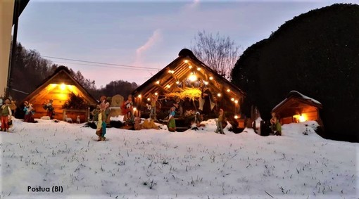 Natale nel Biellese: Venerdì il via ai Presepi di Postua. Ultima occasione per visitare il Borgo di Babbo Natale a Candelo ed il Mercatino degli Angeli di Sordevolo