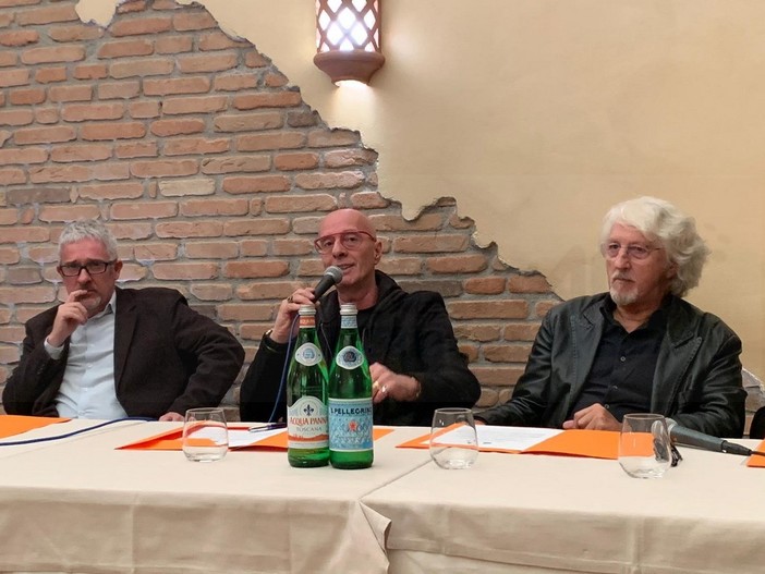 Milano: presentazione di 'Area Sanremo', Franco Mussida &quot;Ci piacerebbe fare anche altre cose con Sanremo&quot;