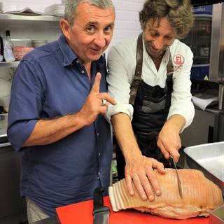 Tutto esaurito da Federico Lanteri all’Osteria Martini di Pigna per la serata dedicata all’attore-chef Stefano Bicocchi in arte “Vito”