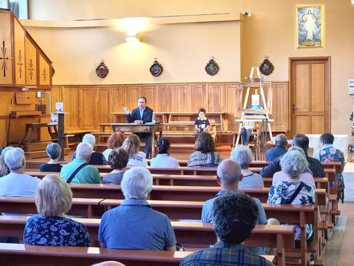 Sanremo: ottima partecipazione alla presentazione del libro di Giacobbe sulla Chiesa della Mercede (Foto)