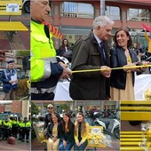 Endopank, Ventimiglia inaugura la panchina gialla per sensibilizzare sull'endometriosi (Foto e video)