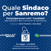 Quale sindaco per Sanremo? Lunedì 13 maggio alle 20.45 al Teatro Centrale il primo dibattito tra i candidati