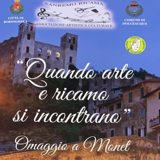 Dolceacqua: domani a Palazzo Garoscio l'inaugurazione della mostra 'Quando arte e ricamo si incontrano'