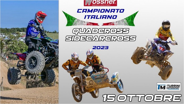 Pieve di Teco ospita il campionato italiano di quadcross e sidecarcross Wossner (Foto)