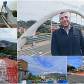 Cristian Quesada “Viabilità alternativa a Vallecrosia: ponte ad arco per collegare via Don Bosco a via Roma” (Foto e video)