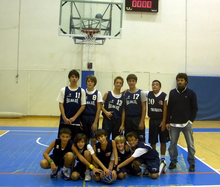 Pallacanestro: i risultati delle formazioni Under 13 e di Promozione della Ra.Na.Bordighera