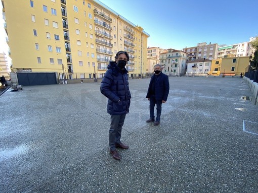 Parcheggio Buca delle palme ad Arma di Taggia: apertura in più fasi, la prima oggi e poi a Natale ma solo pedonale