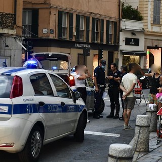 Le immagini da piazza Eroi