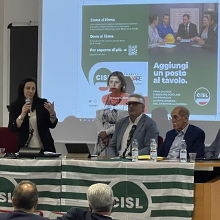 'La partecipazione al lavoro': 1.800 firme raccolte dalla Cisl per una proposta di legge (Foto)