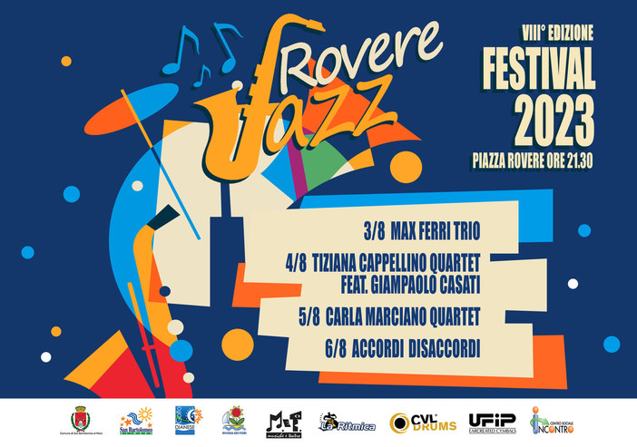 San Bartolomeo al Mare: quattro magie al Rovere Jazz in piazza Rovere