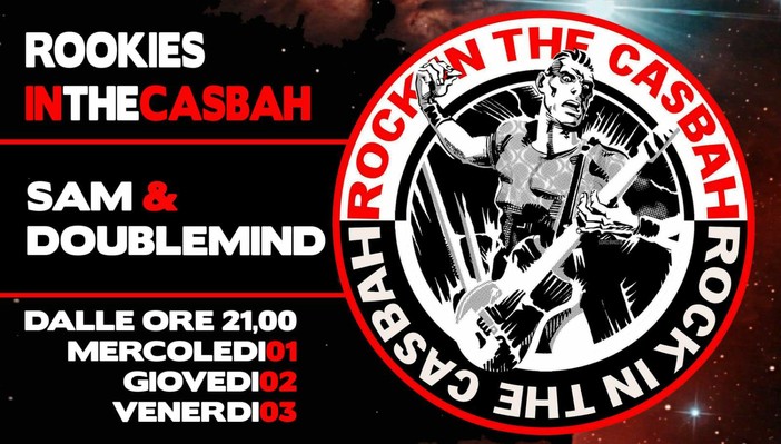 Una sorpresa a Rock in the Casbah 2018: il rap di Sam &amp; Doublemind aprirà le serate per “Rookies in the Casbah”