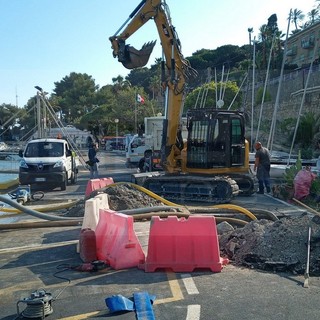 Guasto a Bordighera: problemi alla distribuzione dell'acqua a Sanremo, Imperia e dianese, lavori in corso (Foto)