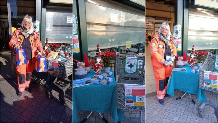 Ventimiglia, riuscita la raccolta alimentare solidale della Croce Verde Intemelia a Latte (Foto)
