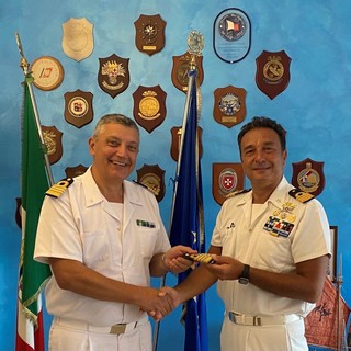 Sanremo: l'ex comandante della Capitaneria di Porto Roberto D'Arrigo promosso Capitano di Vascello