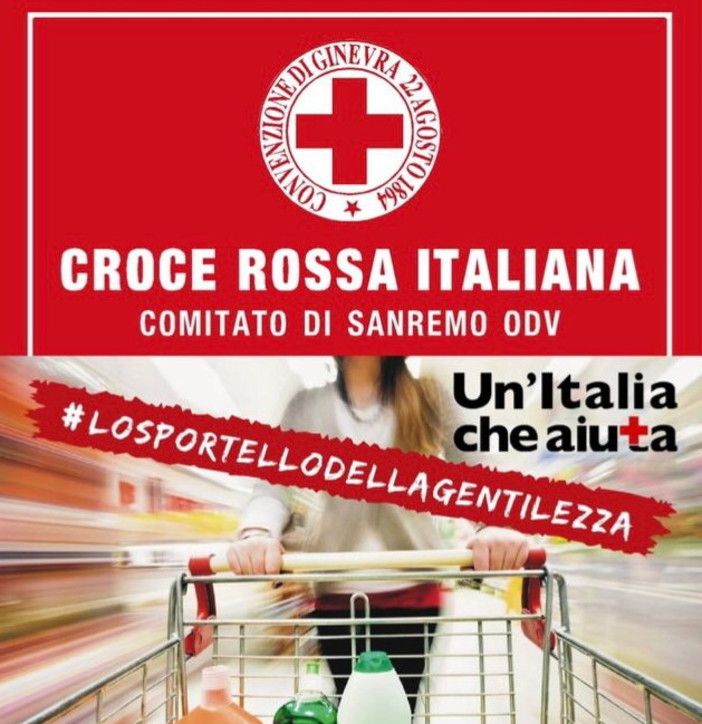 Sanremo: al 'Conad Per Mare' la raccolta solidale del Comitato della Croce Rossa Italiana