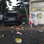 Sanremo: differenziata, il problema è il 'porta a porta'? Secondo quanto accade in piazza San Bernardo sembra di no (Foto)