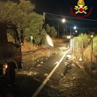 Bordighera: rottura di una tubazione stamattina in via Rossi, nessun disagio per gli utenti e lavori subito iniziati