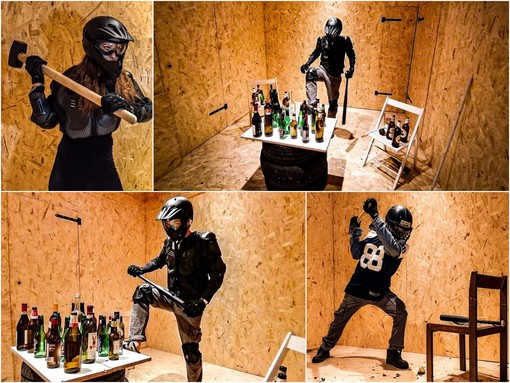 La 'Rage Room' di Torino