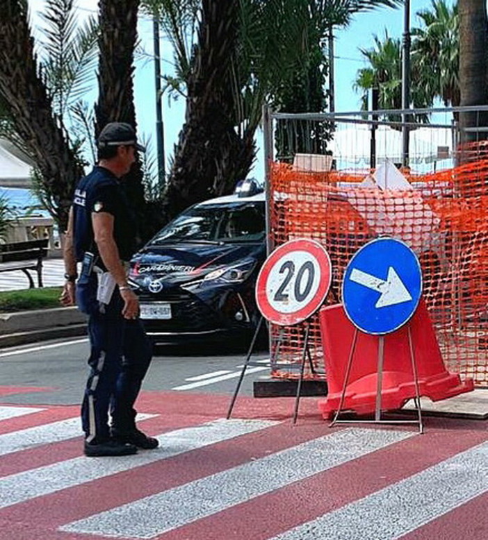 Sanremo: terminati i lavori su corso Imperatrice, a mezzogiorno riaperta in entrambi i sensi di marcia (Foto)