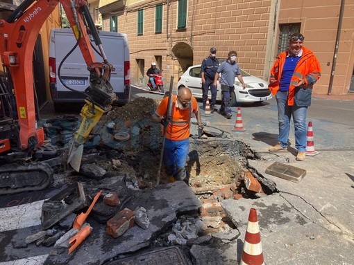 Diano Marina: altra rottura a una condotta del 'Roya', dalle 11 di mercoledì nuovi problemi dai rubinetti