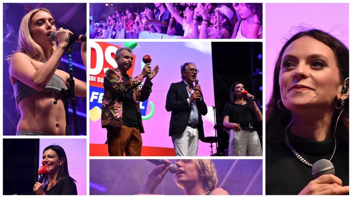 Sanremo: in 8.000 per 'Rds Summer Festival', una mare di gente in città dove sembra Ferragosto (Foto e Video)