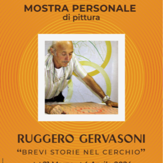 Sanremo, approda all'Ariston la mostra di Euggero Gervasoni: &quot;Brevi storie nel cerchio&quot;