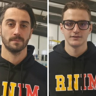 Pallanuoto: dopo la bella vittoria in casa, parlano Davide Cesini e Federico Merano (Rari Nantes Imperia):&quot; Successo che ci dà stima. Contenti per la prestazione della squadra&quot;