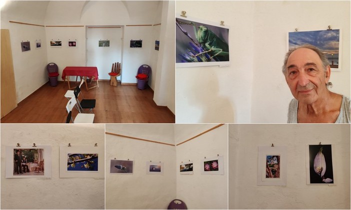 &quot;Scatti&quot;, mostra fotografica di Salvatore Russo in esposizione a Bordighera (Foto e video)