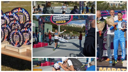 A un atleta di Como la 'Sanremo Marathon': circa 1.600 i partecipanti tra tutte le categorie (Foto)