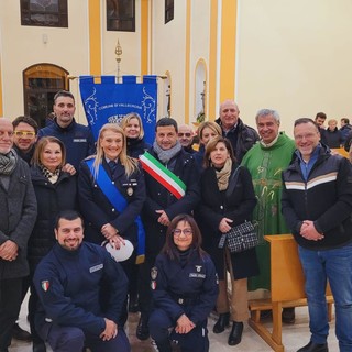 San Sebastiano, Vallecrosia celebra il patrono della polizia locale (Foto)