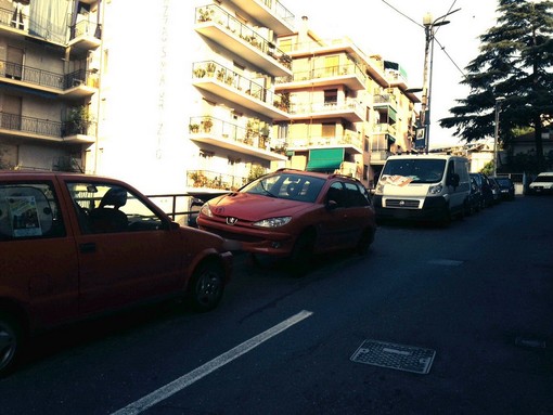 Sanremo: strada Borgo, Tinasso, via Galilei e zona Borgo dove l'anarchia del parcheggio regna sovrana