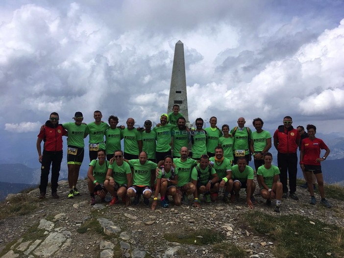 Gli atleti della SanremoVerticalTri