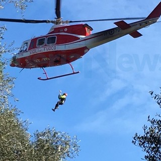 Pigna: 74enne cade sul Monte Toraggio, mobilitazione di soccorsi con 118, Vigili del Fuoco e Soccorso Alpino