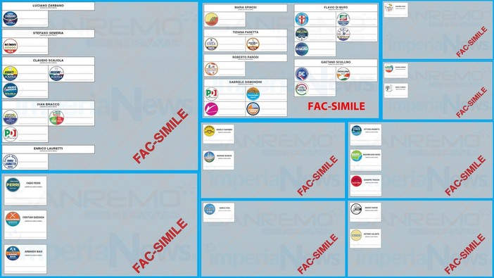 Elezioni Amministrative in provincia: ecco tutti i numeri della consultazione e le schede elettorali (Foto)