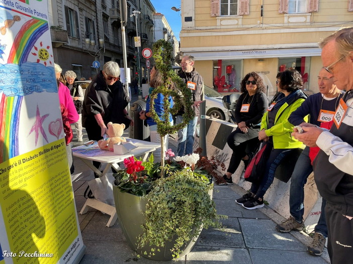 Sanremo: domenica scorsa informazione e una camminata per la prevenzione del diabete (Foto)