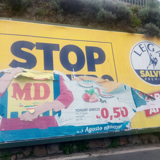 Sanremo: manifesti della Lega strappati in corso Inglesi. Piana: &quot;Ennesima dimostrazione del disprezzo che certi individui nutrono nei confronti della democrazia&quot;