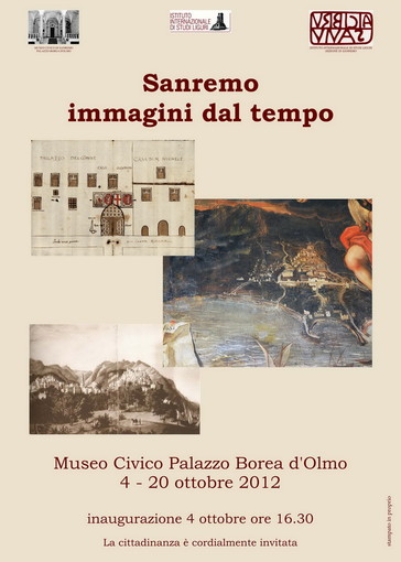 Giovedì prossimo al Museo Civico, inaugurazione mostra 'Sanremo Immagini dal tempo'