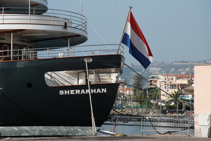 Sanremo: due straordinari yacht ormeggiati oggi a Portosole, lo 'Sherakan' ed il 'Sycara V'